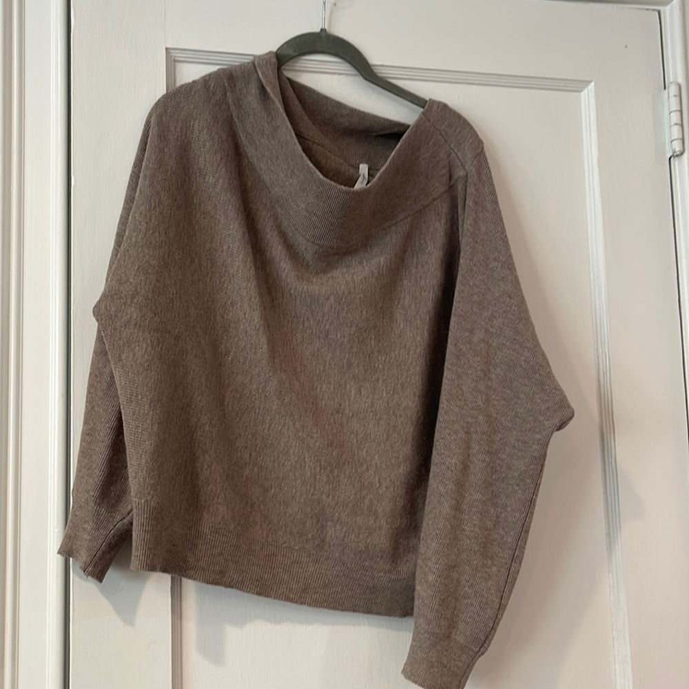 Off shoulder sweater